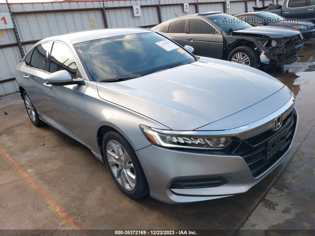 2019 Honda Accord Lx Серебряный vin: 1HGCV1F18KA174885