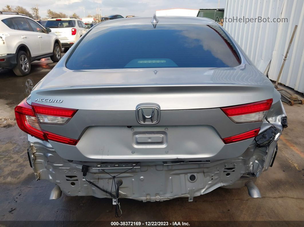 2019 Honda Accord Lx Silver vin: 1HGCV1F18KA174885