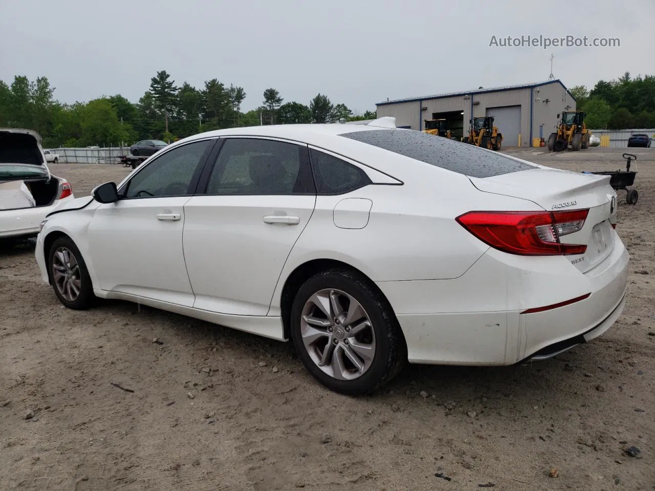 2020 Honda Accord Lx White vin: 1HGCV1F18LA018010