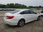 2020 Honda Accord Lx White vin: 1HGCV1F18LA018010