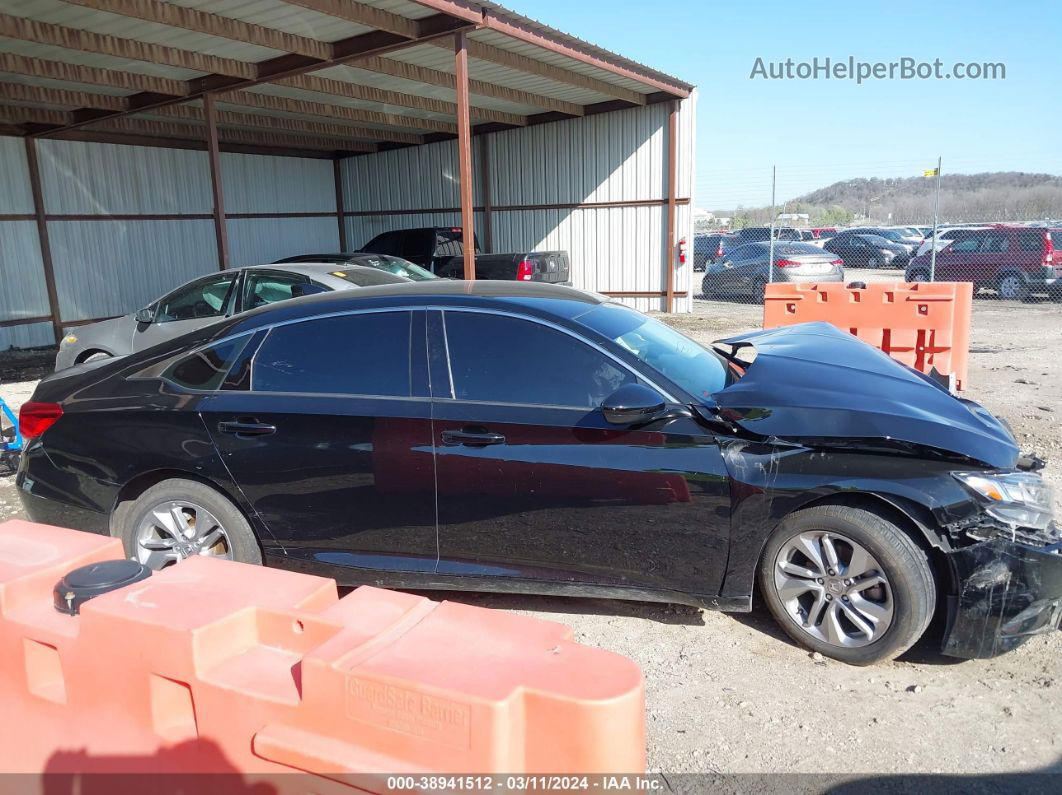 2020 Honda Accord Lx Black vin: 1HGCV1F18LA051721