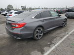 2020 Honda Accord Lx Gray vin: 1HGCV1F18LA095640