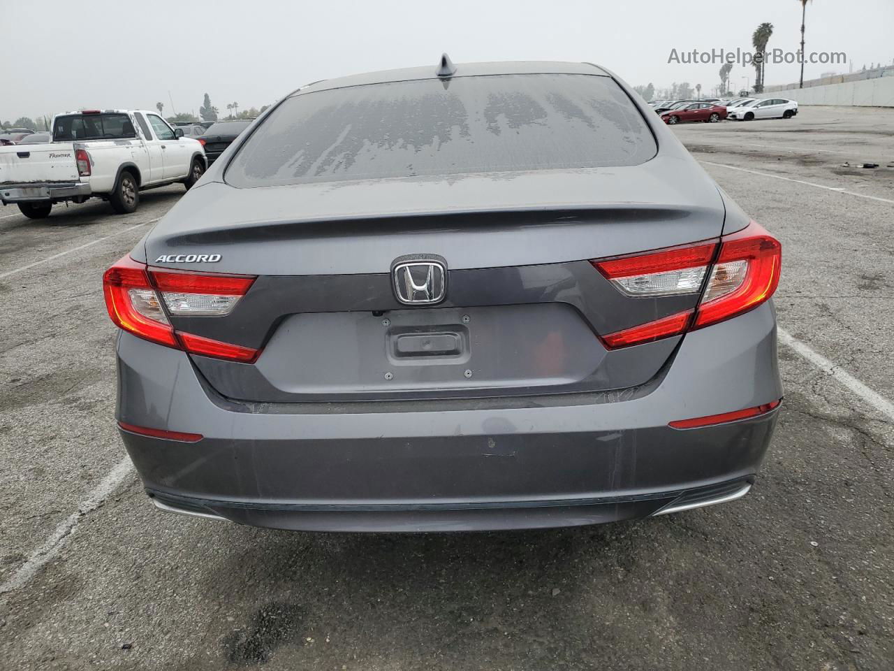 2020 Honda Accord Lx Gray vin: 1HGCV1F18LA095640