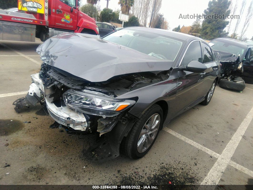 2020 Honda Accord Sedan Lx Gray vin: 1HGCV1F18LA128295