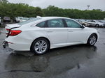 2020 Honda Accord Lx White vin: 1HGCV1F18LA138650