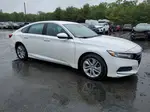 2020 Honda Accord Lx White vin: 1HGCV1F18LA138650