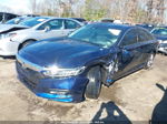 2018 Honda Accord Lx Синий vin: 1HGCV1F19JA096440