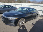 2018 Honda Accord Lx Black vin: 1HGCV1F19JA122051