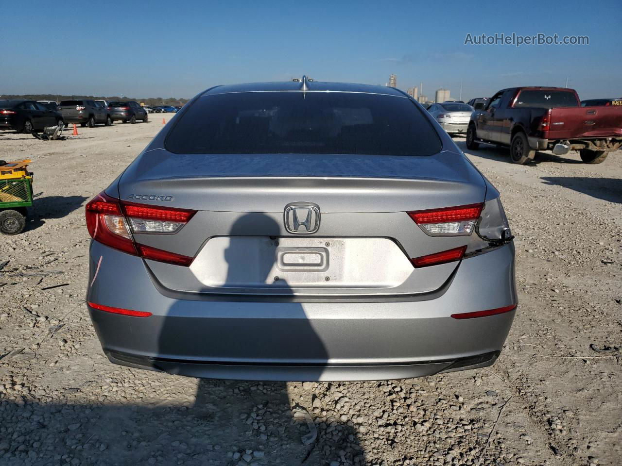 2018 Honda Accord Lx Silver vin: 1HGCV1F19JA166907