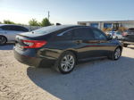 2018 Honda Accord Lx Black vin: 1HGCV1F19JA239578