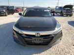 2018 Honda Accord Lx Black vin: 1HGCV1F19JA239578