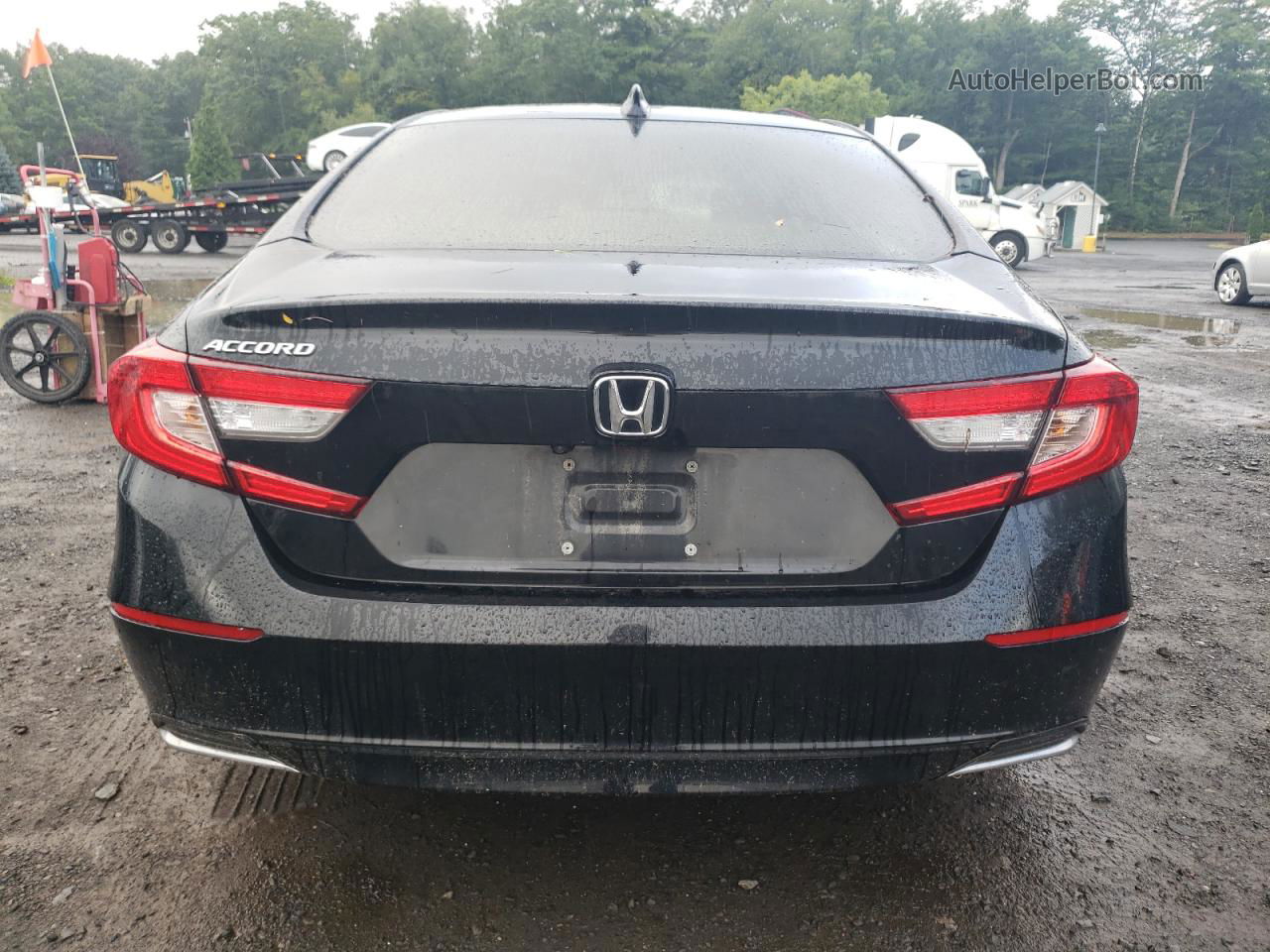 2019 Honda Accord Lx Black vin: 1HGCV1F19KA013123