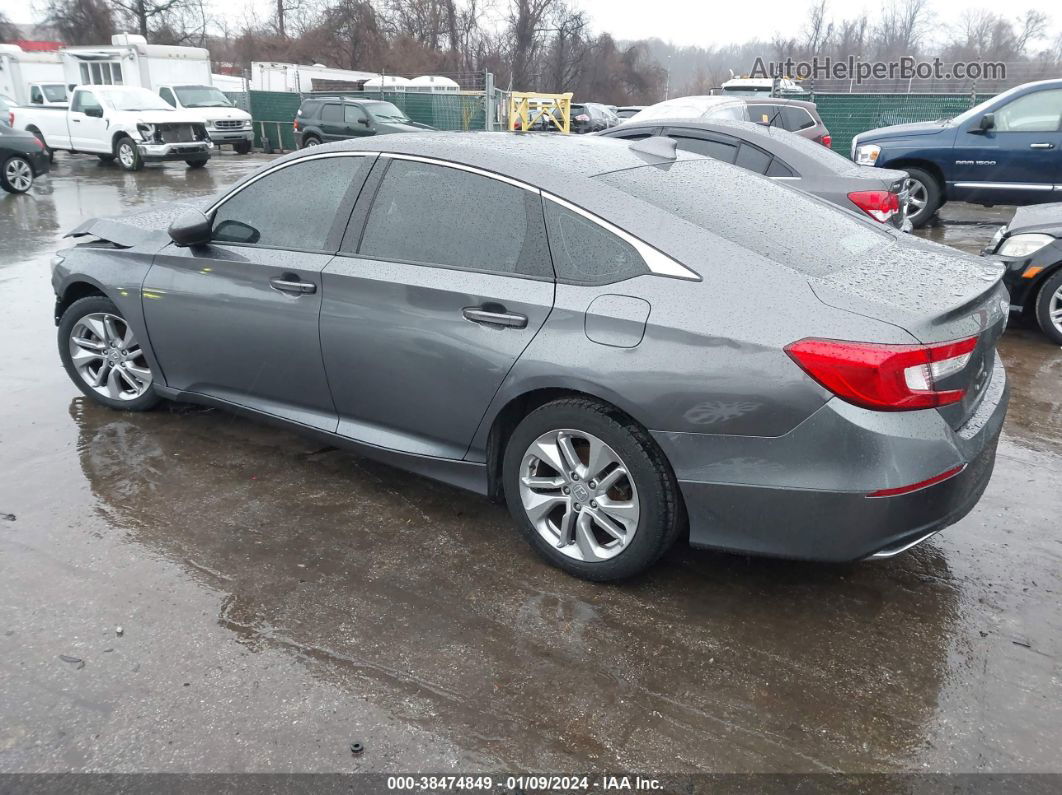 2019 Honda Accord Lx Gray vin: 1HGCV1F19KA082751