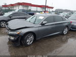 2019 Honda Accord Lx Gray vin: 1HGCV1F19KA082751