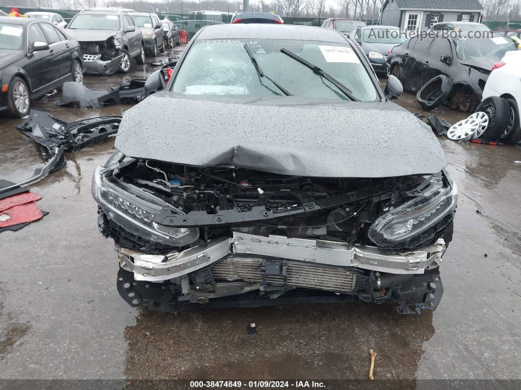 2019 Honda Accord Lx Gray vin: 1HGCV1F19KA082751