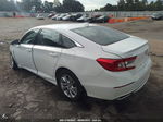 2019 Honda Accord Lx White vin: 1HGCV1F19KA125954