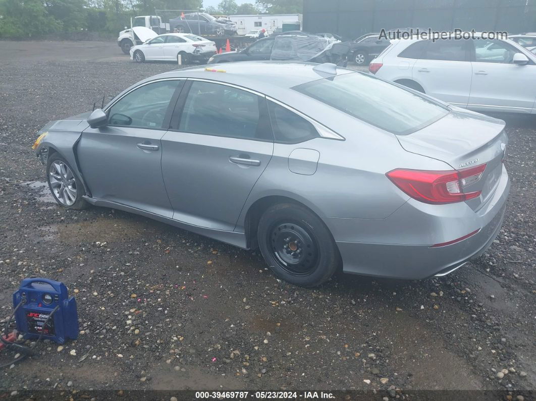 2019 Honda Accord Lx Silver vin: 1HGCV1F19KA136405