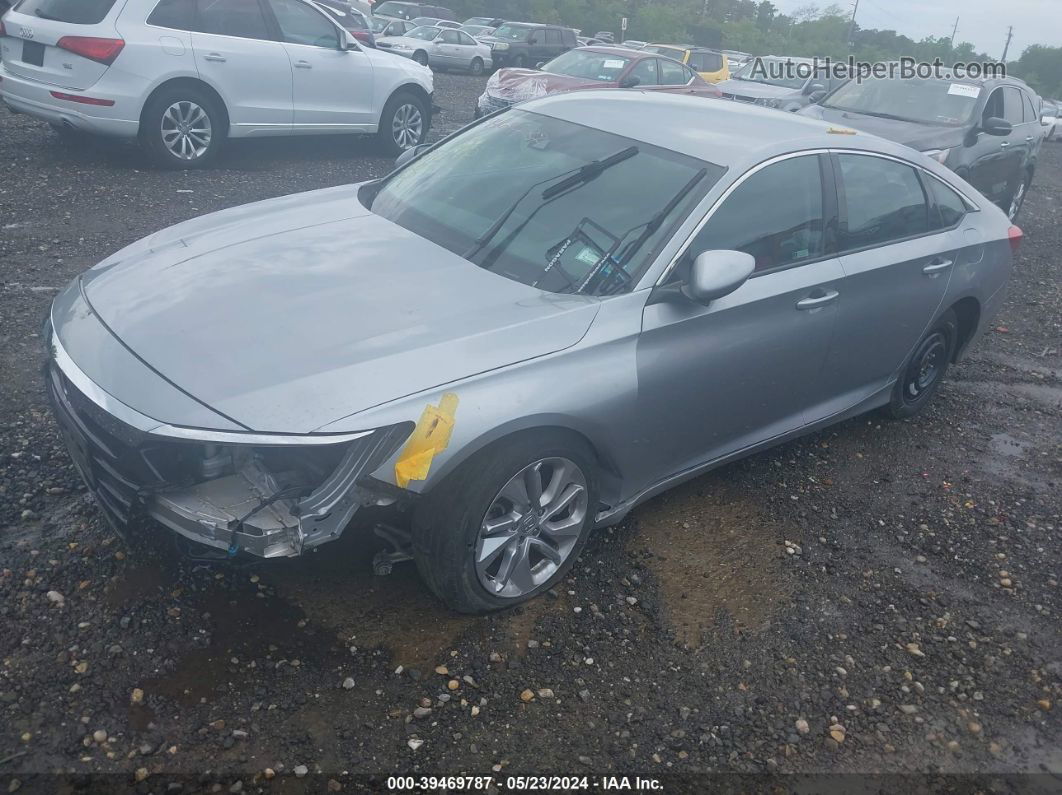 2019 Honda Accord Lx Silver vin: 1HGCV1F19KA136405