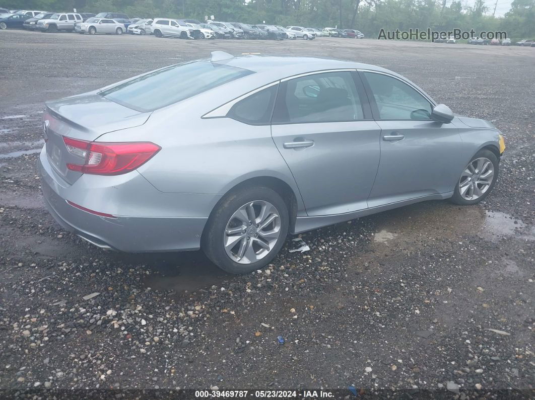 2019 Honda Accord Lx Silver vin: 1HGCV1F19KA136405