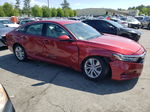 2019 Honda Accord Lx Red vin: 1HGCV1F19KA143631