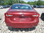 2019 Honda Accord Lx Red vin: 1HGCV1F19KA143631