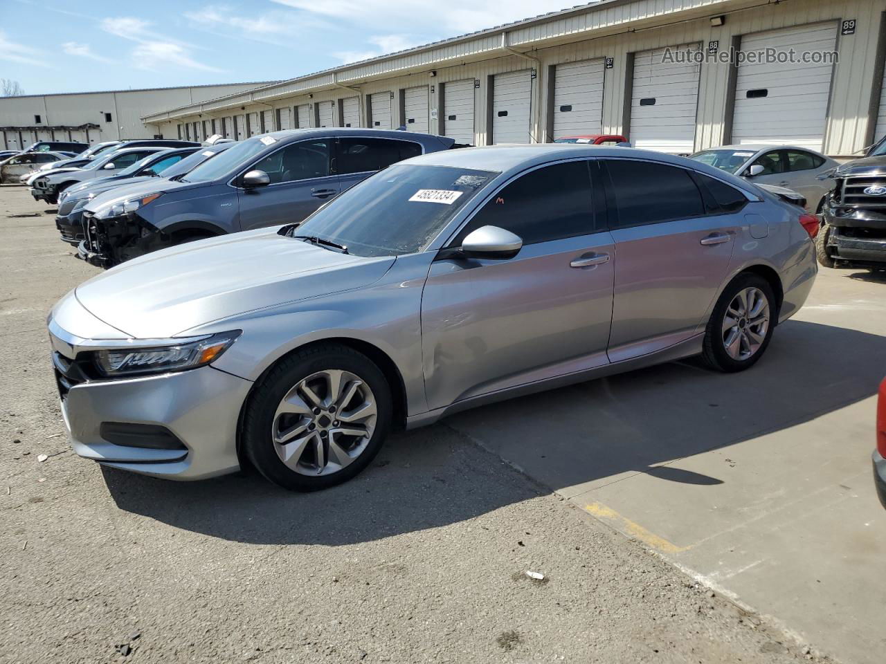 2019 Honda Accord Lx Silver vin: 1HGCV1F19KA151034