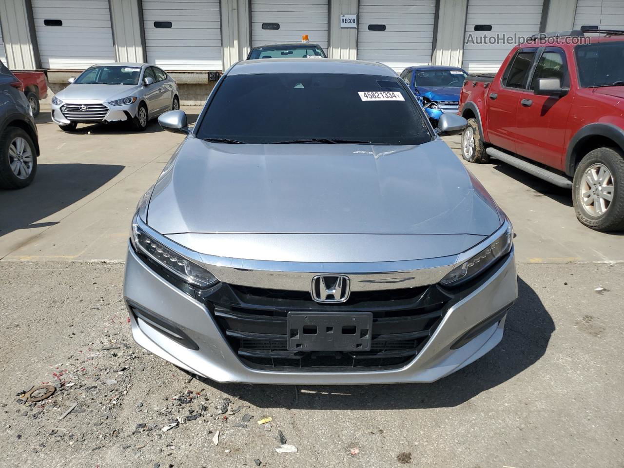 2019 Honda Accord Lx Silver vin: 1HGCV1F19KA151034