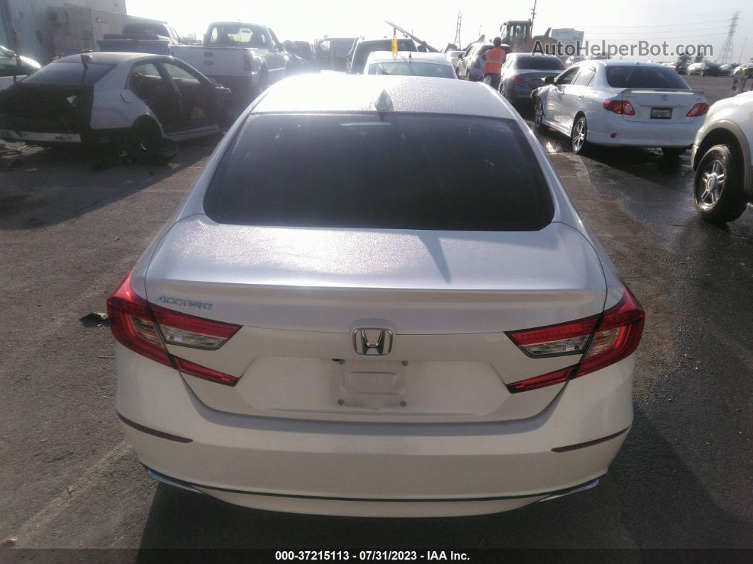 2020 Honda Accord Lx White vin: 1HGCV1F19LA017867