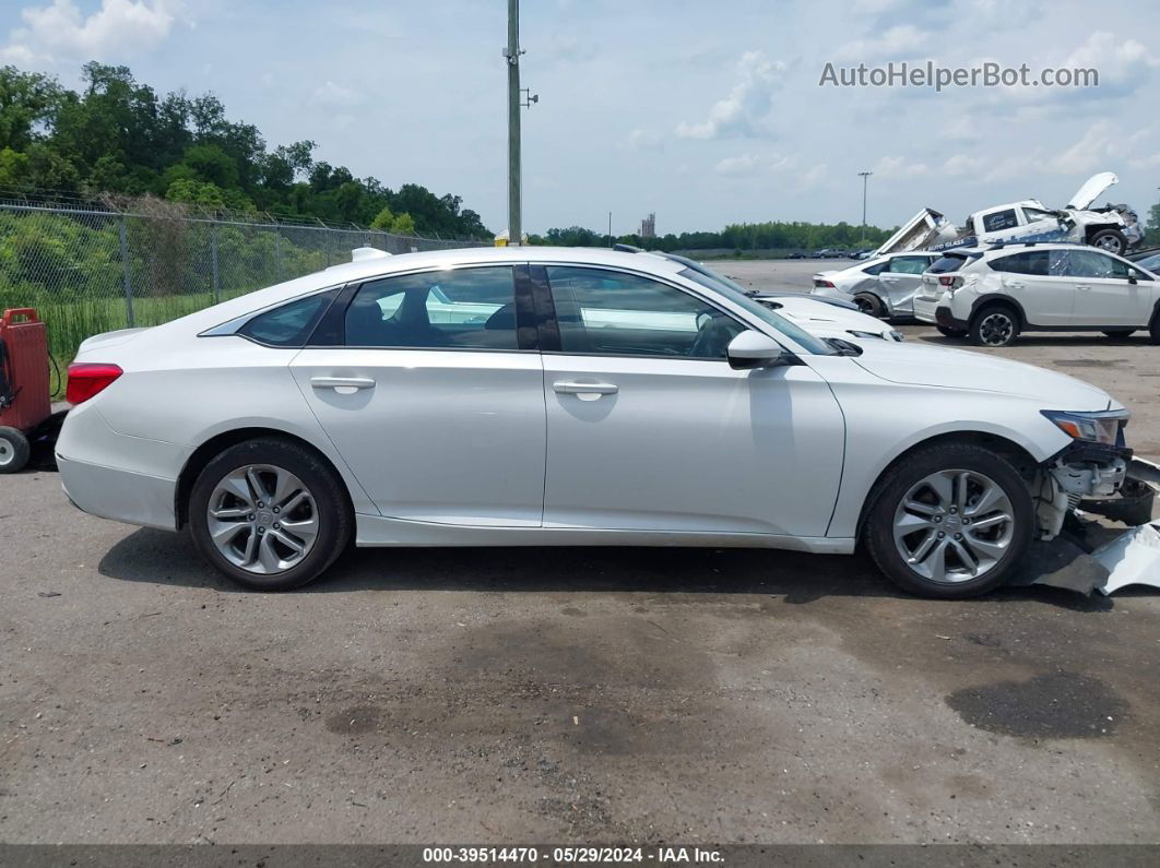 2020 Honda Accord Lx White vin: 1HGCV1F19LA058760