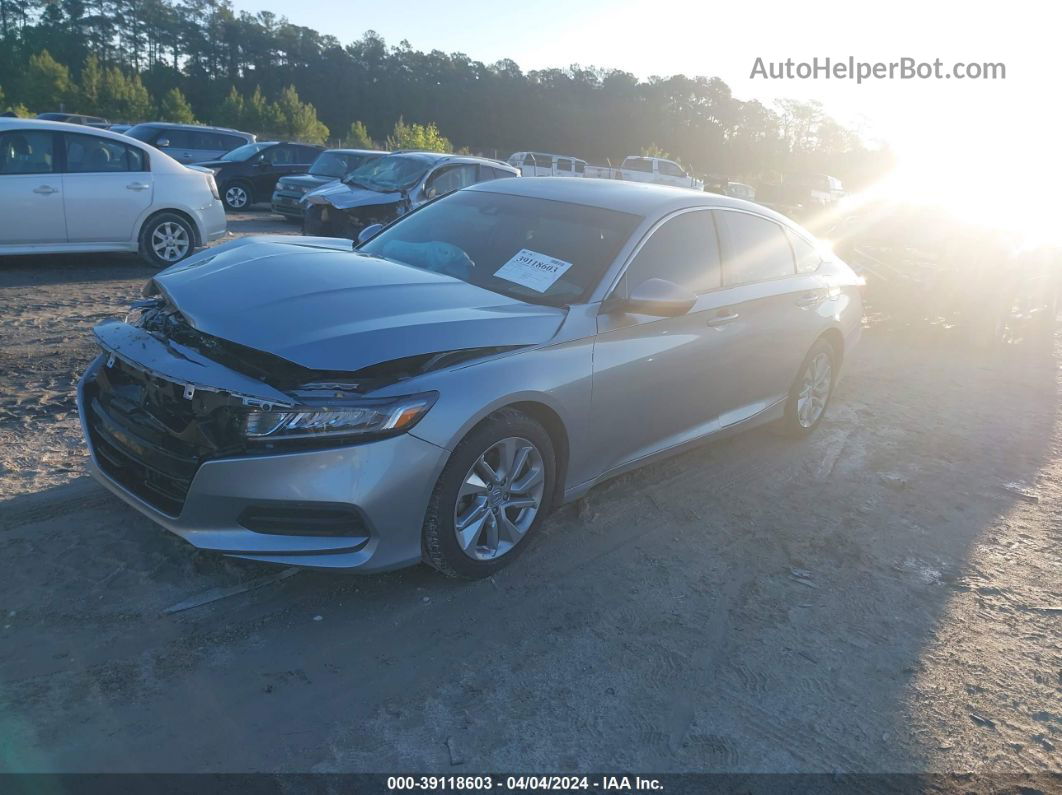 2020 Honda Accord Lx Silver vin: 1HGCV1F19LA146983