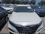 2018 Honda Accord Lx White vin: 1HGCV1F1XJA083390