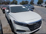 2018 Honda Accord Lx White vin: 1HGCV1F1XJA083390