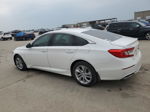 2018 Honda Accord Lx White vin: 1HGCV1F1XJA091618