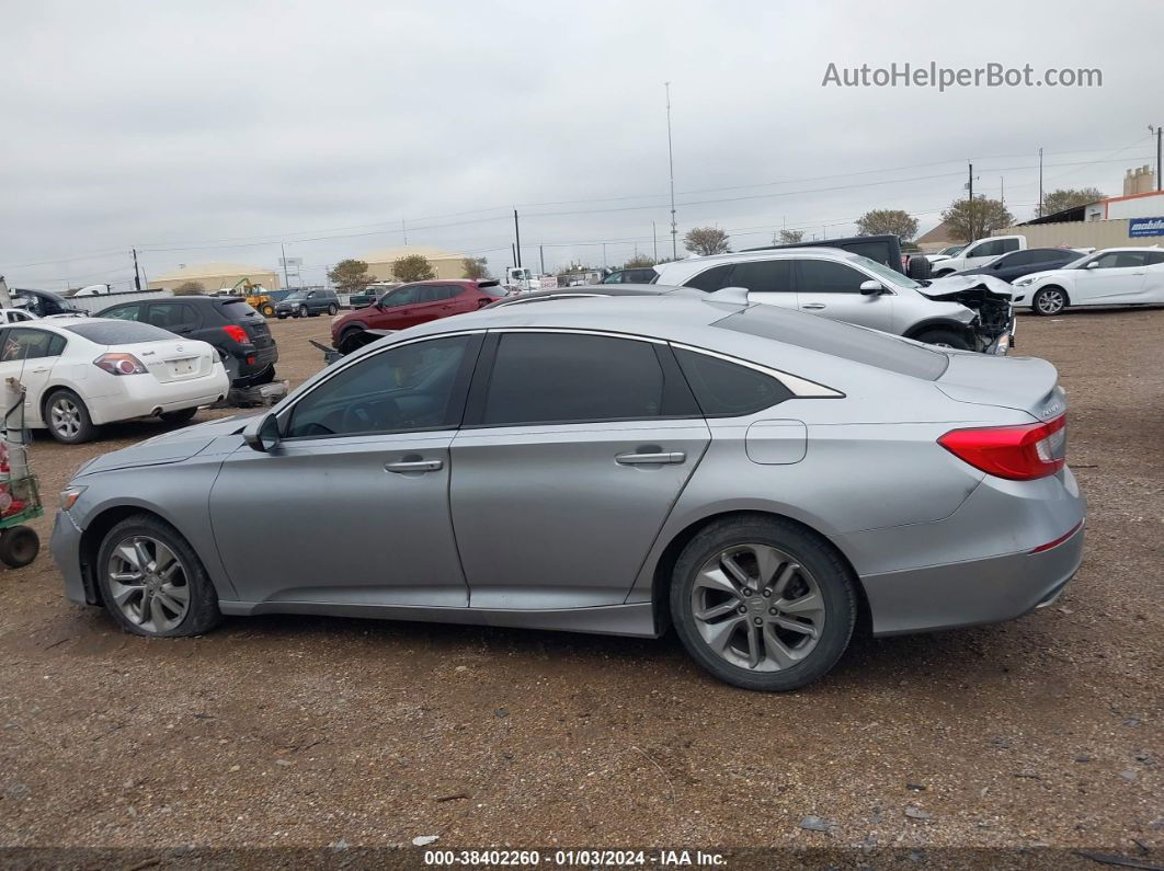 2018 Honda Accord Lx Silver vin: 1HGCV1F1XJA231571