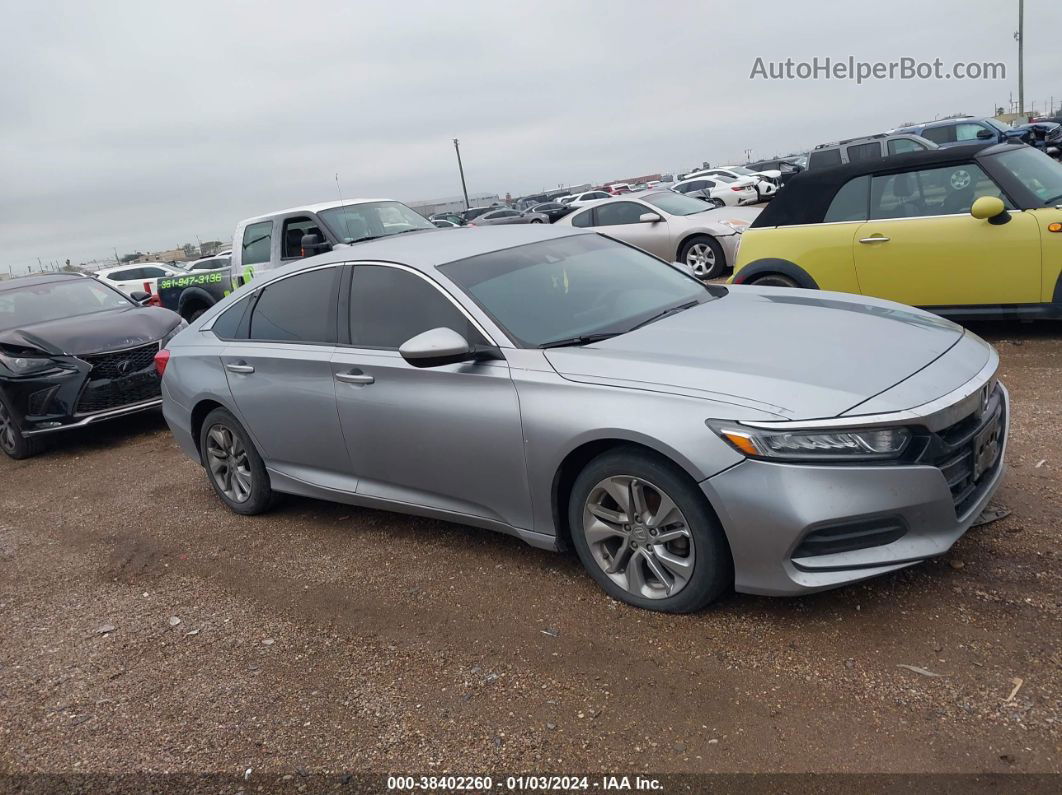 2018 Honda Accord Lx Silver vin: 1HGCV1F1XJA231571