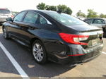 2018 Honda Accord Lx Black vin: 1HGCV1F1XJA239489