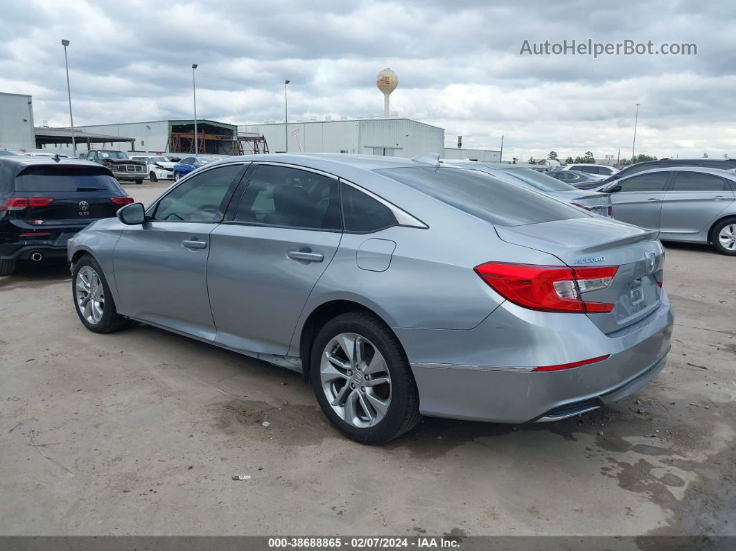 2018 Honda Accord Lx Silver vin: 1HGCV1F1XJA259967