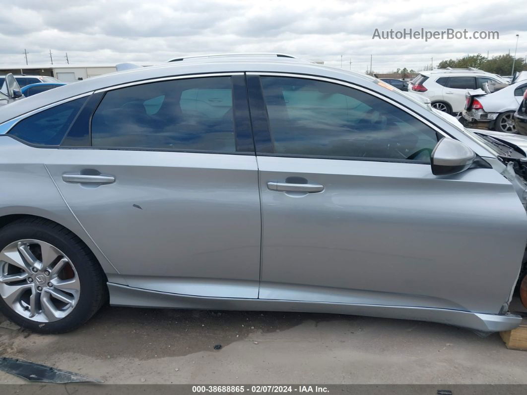 2018 Honda Accord Lx Silver vin: 1HGCV1F1XJA259967