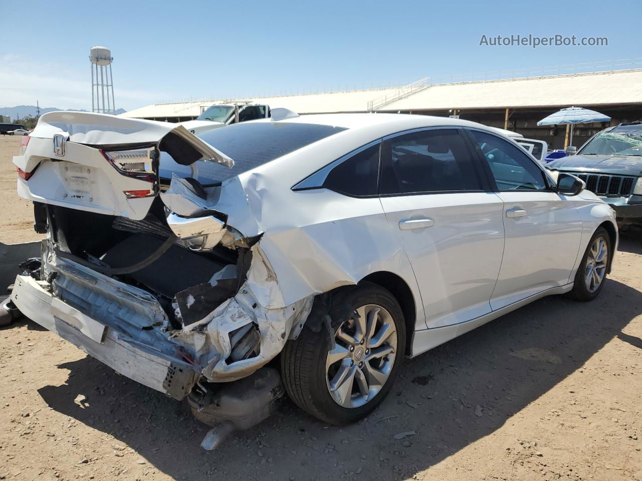 2018 Honda Accord Lx Two Tone vin: 1HGCV1F1XJA260374