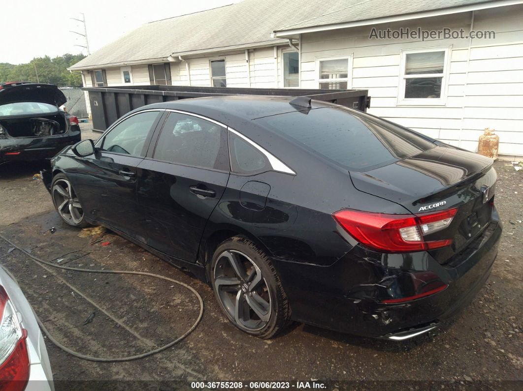 2019 Honda Accord Lx Черный vin: 1HGCV1F1XKA072598