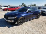 2019 Honda Accord Lx Blue vin: 1HGCV1F1XKA084461