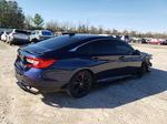 2019 Honda Accord Lx Blue vin: 1HGCV1F1XKA084461