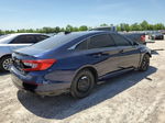 2019 Honda Accord Lx Синий vin: 1HGCV1F1XKA084461