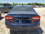 2019 Honda Accord Lx Blue vin: 1HGCV1F1XKA084461