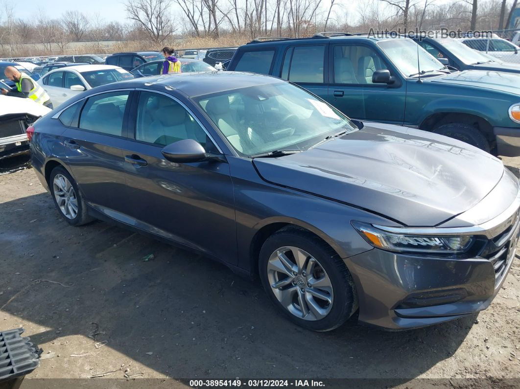 2019 Honda Accord Lx Серый vin: 1HGCV1F1XKA114834