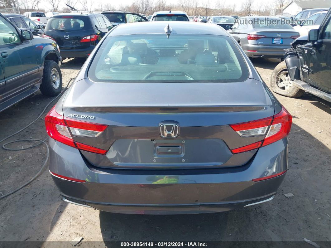 2019 Honda Accord Lx Серый vin: 1HGCV1F1XKA114834