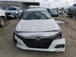 2019 Honda Accord Lx White vin: 1HGCV1F1XKA122965