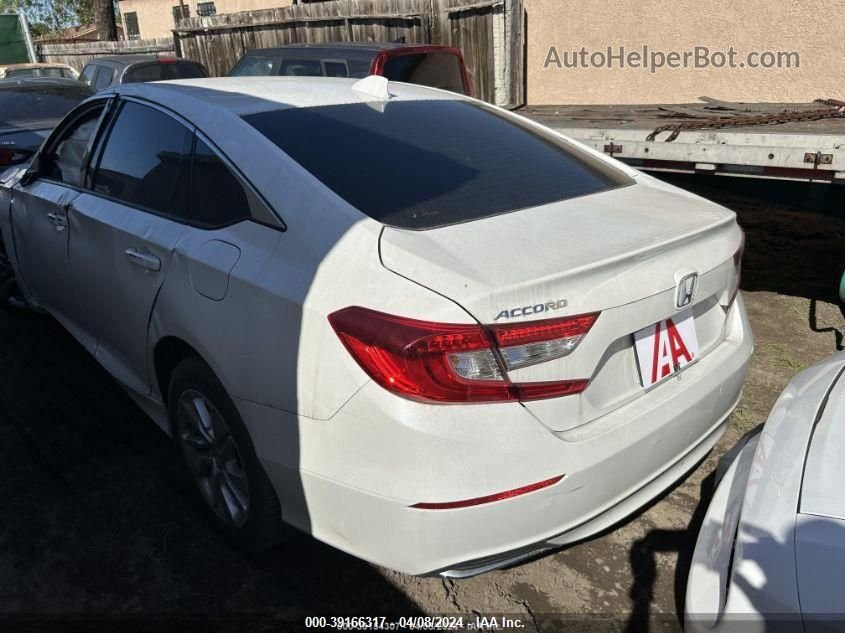 2019 Honda Accord Lx Белый vin: 1HGCV1F1XKA122965
