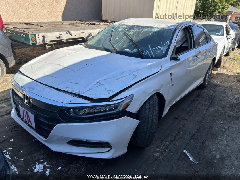 2019 Honda Accord Lx Белый vin: 1HGCV1F1XKA122965