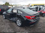 2019 Honda Accord Lx Black vin: 1HGCV1F1XKA128345